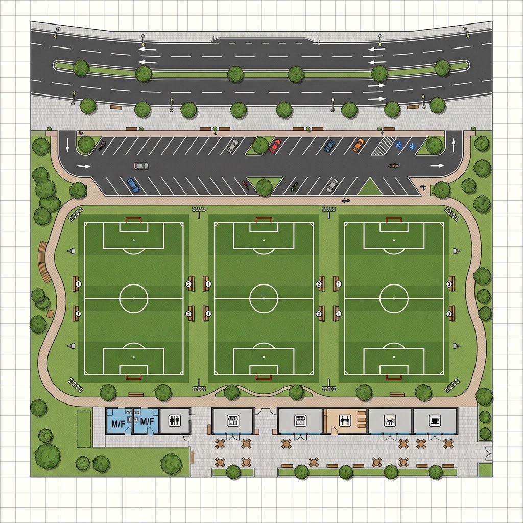 Plano de Camp Nou Villavicencio